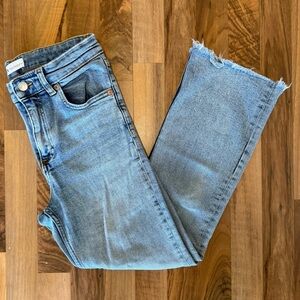 Zara Light Blue Ankle Jeans